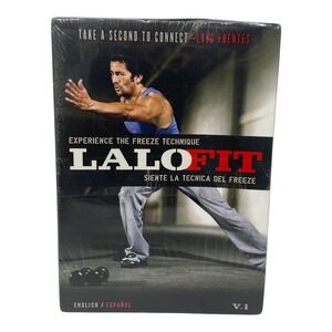 LaloFit DVD Workout Exercise‎ Fitness Training English Espanol Sealed